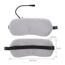 Load image into Gallery viewer, Lavender Heated Eye Mask for Sleeping USB Heated Eye Mask Warm Steam Dry Eye Mask Electric Temperature Heating Hot Eye Mask
