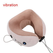 Load image into Gallery viewer, Electric Neck Massager U Shaped Pillow Multifunctional Portable Shoulder Cervical Massager Kneading Heating Neck Support Pillow
